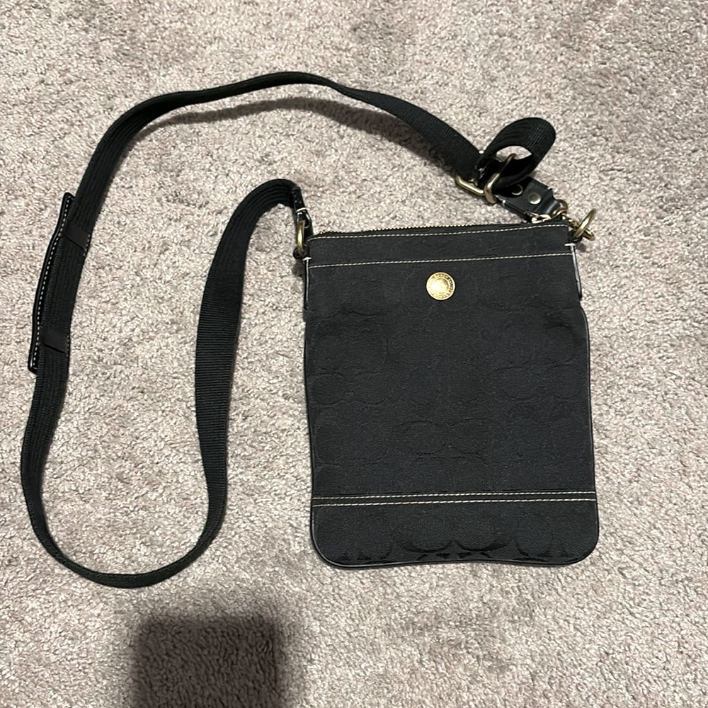 Coach cross body bag